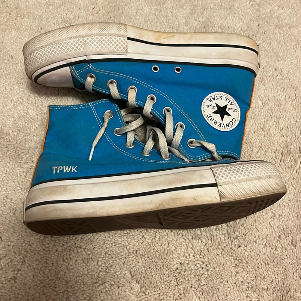 tpwk Harry styles custom converse